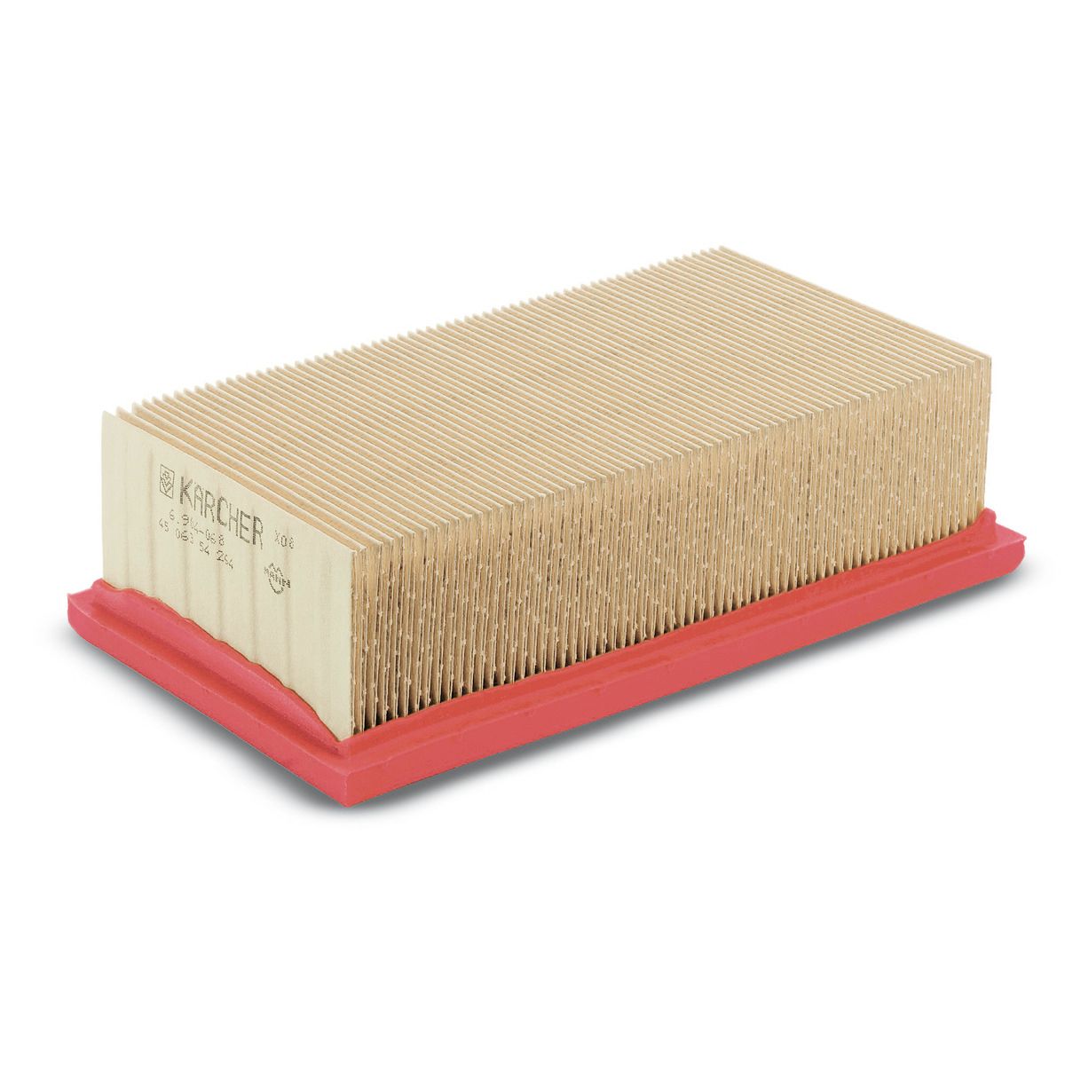 Flat-pleated filter SE